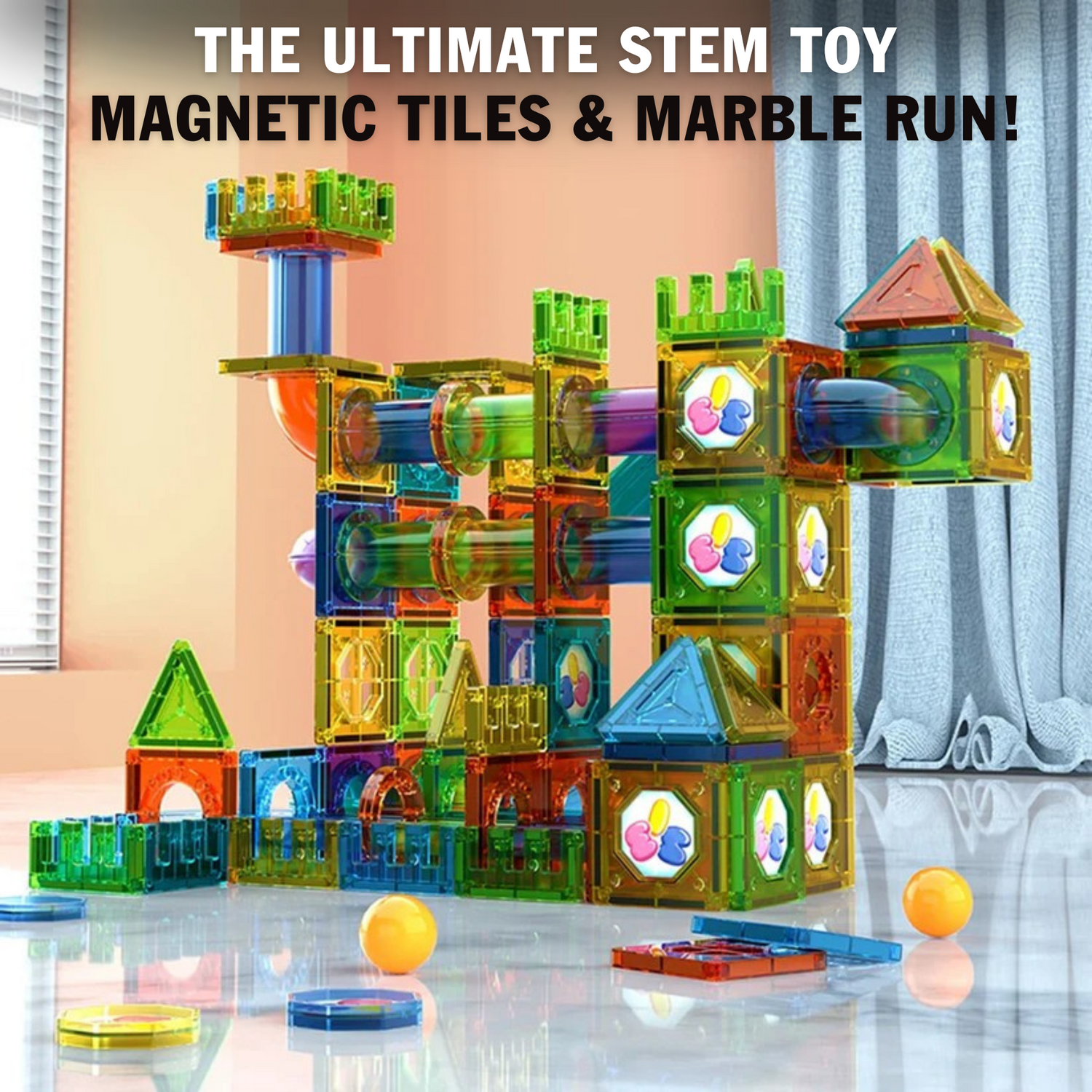 Tiny Engineers: Magnetic Builders Kit