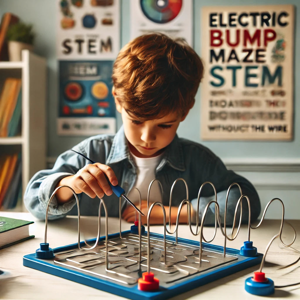 Electric Bump Maze Game – Interactive STEM Toy for Kids | Develops Coordination & Problem-Solving Skills