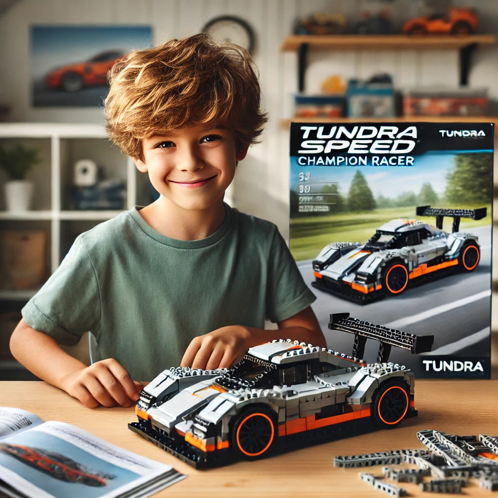 Tundra Speed Champion Racer Building Blocks – Ultimate Sports Car Brick Set for Young Racing Enthusiasts