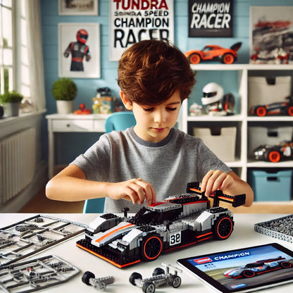 Tundra Speed Champion Racer Building Blocks – Ultimate Sports Car Brick Set for Young Racing Enthusiasts
