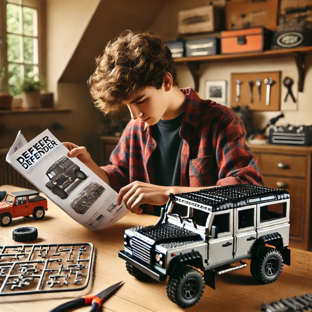 Rover Defender Building Blocks Set – Realistic Off-Road Vehicle Model Kit for Creative Builders & Collectors