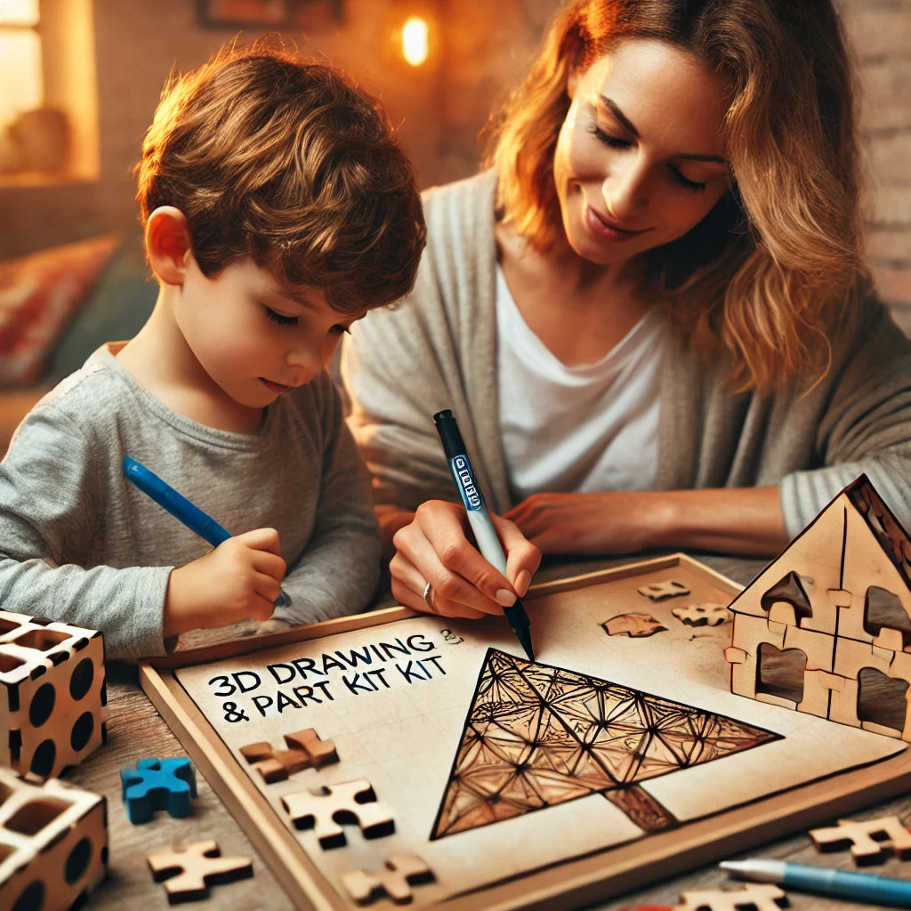 3D Drawing & Puzzle Creative Tool – Graffiti Pen Set for Kids | Fun & Educational Art Kit
