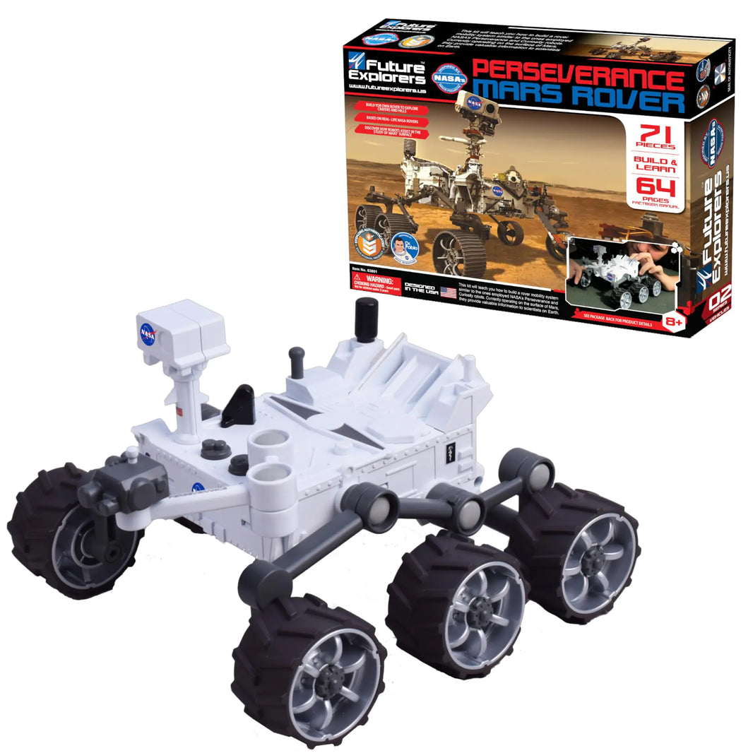 NASA Future Explorers: Perseverance Mars Rover – Interactive STEM Building Kit for Kids Aged 8 and Up