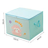 FoldaFun Animal Cube Organizer™ – 120L Collapsible Storage Bin for Toys, Clothes & More | Cute & Durable Canvas Design