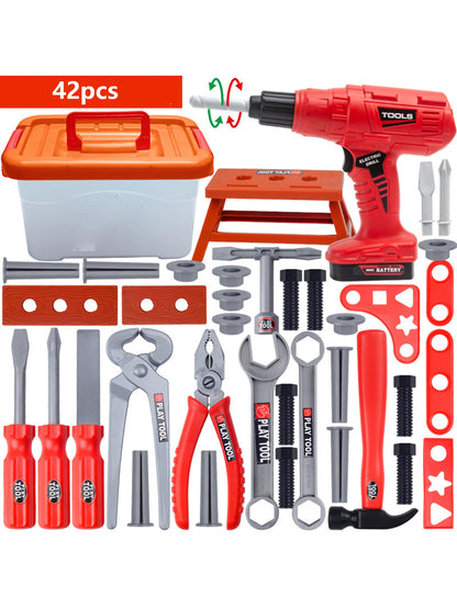 Little Engineer’s Toolbox Kit – Realistic Kids’ Tool Set for STEM Learning & Creative Play | Portable & Durable