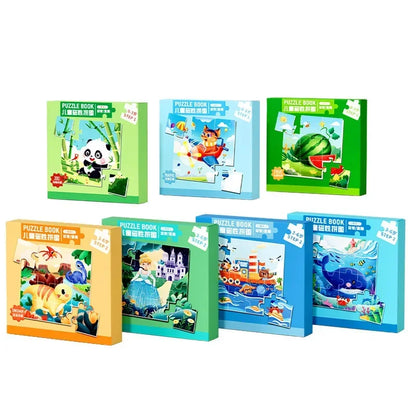 EduMagnetic Animal Puzzle Set™ – 3D Montessori-Inspired Magnetic Puzzles for Kids | Fun & Educational STEM Toy