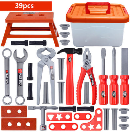 Little Engineer’s Toolbox Kit – Realistic Kids’ Tool Set for STEM Learning & Creative Play | Portable & Durable