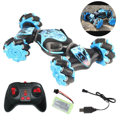 Gesture-Controlled RC Stunt Car with Lights, Music &amp; 360° Drift Action