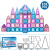 Kids Magnetic Tiles Frozen Set – STEM Educational Building Blocks for Creative Learning & Imaginative Play