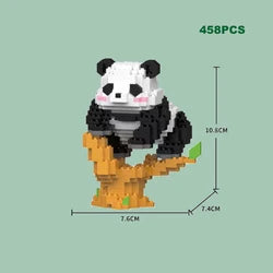 Mini Panda Building Blocks Set – Educational & Creative Brick Model for Kids | Safe & Durable STEM Toy