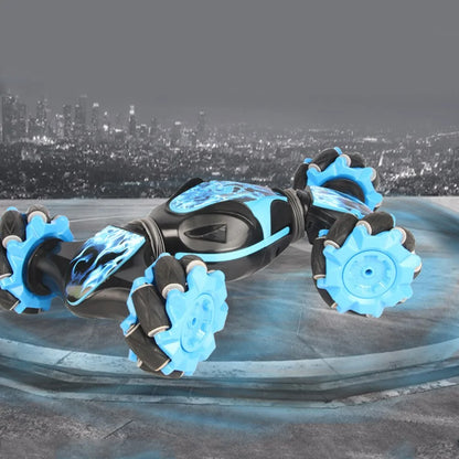 Gesture-Controlled RC Stunt Car with Lights, Music &amp; 360° Drift Action