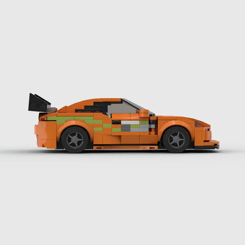 Supra Sports Car Building Block Set – Customizable Brick Model for Car Enthusiasts & Collectors